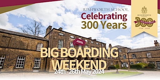 Immagine principale di 300th Anniversary Big Boarding Weekend 