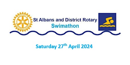 Image principale de Rotary in St Albans and District Swimathon  2024