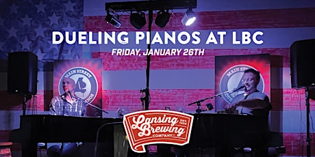 Hauptbild für Dueling Pianos at Lansing Brewing Company