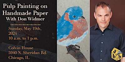 Pulp Painting on Handmade Paper with Don Widmer  primärbild