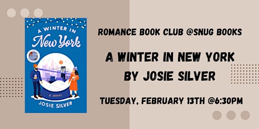 February Romance Book Club-A Winter in New York by Josie Silver primary image