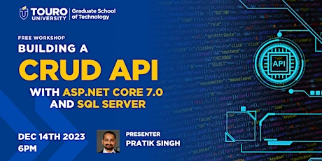 Workshop Building a CRUD API with ASP.NET Core 7.0 and SQL Server, primary image