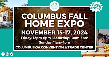 Columbus Fall Home Expo, November 2024 primary image