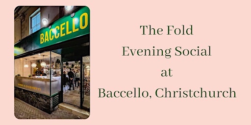 Primaire afbeelding van Fold Evening Social at Baccello