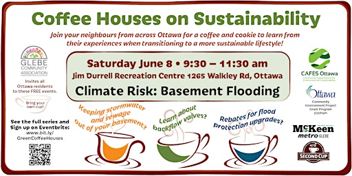 Image principale de Coffee Houses on Sustainability – Climate Risk of Basement Flooding
