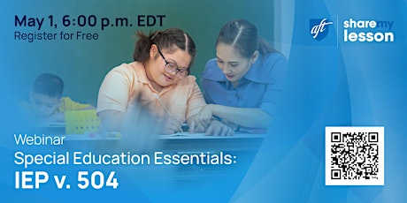 Special Education Essentials: IEP v. 504