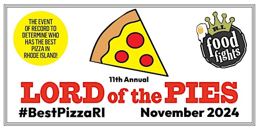 LORD of the PIES 2024 #BestPizzaRI primary image