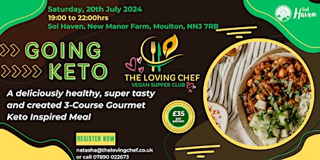 THE LOVING CHEF VEGAN SUPPER CLUB