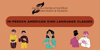 Imagen principal de In-Person ASL 1 (March 2024 - 10am)