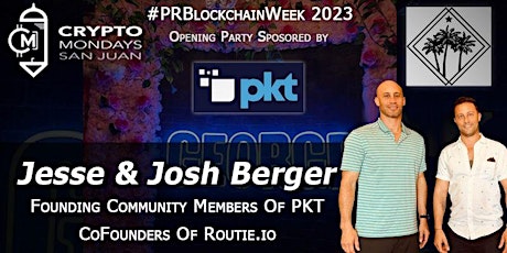 Crypto Mondays San Juan Blockchain Week 2023 Opening Party  primärbild