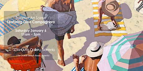 Summer Art Soiree - Featuring Gino Campagnaro primary image