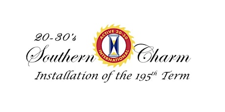 20-30's SOUTHERN CHARM: Installation of the 195th Term primary image