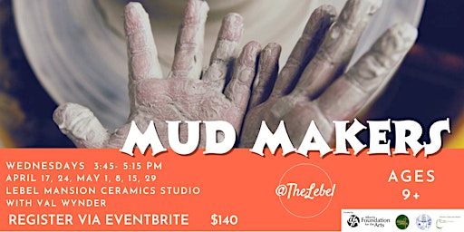 Immagine principale di Mud Makers- six week clay workshop for kids 9+ 