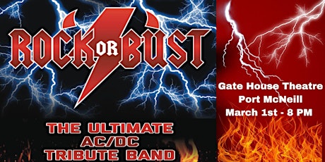 Primaire afbeelding van ROCK OR BUST - THE  ULTIMATE ACDC TRIBUTE BAND