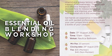 Imagem principal do evento Essential Oil Blending Workshop
