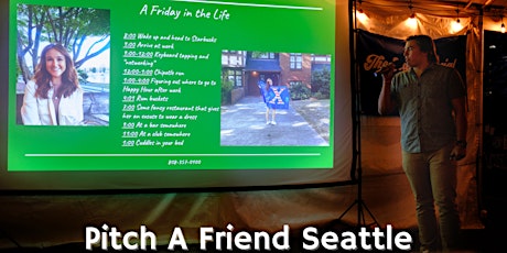 Pitch a Friend: Seattle (Ages 21-40)