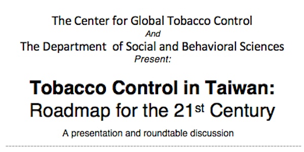 Tobacco Control in Taiwan: Roadmap for the 21st Century