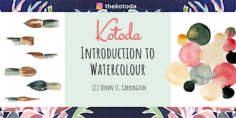 Kotoda - Introduction to Watercolour $60pp primary image