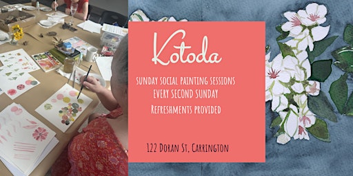 Primaire afbeelding van Kotoda Sunday Socials - Painting $30pp