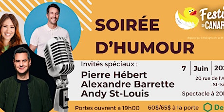 Soirée d'humoristes