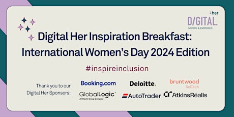 Digital Her Inspiration Breakfast: International Women's Day 2024 primary image