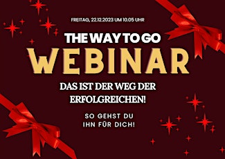 Imagem principal de THE WAY TO GO - Jahresabschluss Webinar