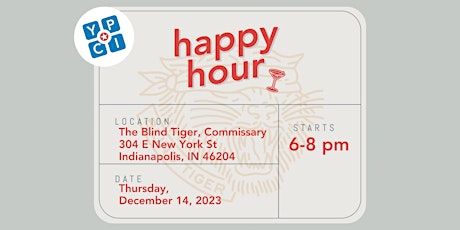 December Happy Hour at Blind Tiger primary image