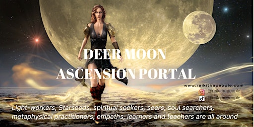 Image principale de FULL  DEER MOON ASCENSION PORTAL