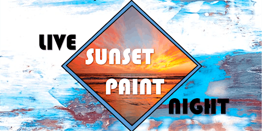 Live sunset painting on the sand primary image