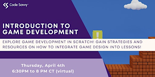 Introduction to Game Development with Scratch primary image