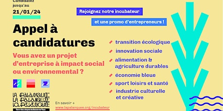 Imagen principal de Incubateur de la Palanquée - Réunion d'information #3