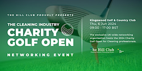 The Hill Club Cleaning Industry 2024 Charity Golf Open