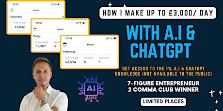 How I Use A.I & ChatGPT To Make £3,000 Per Day