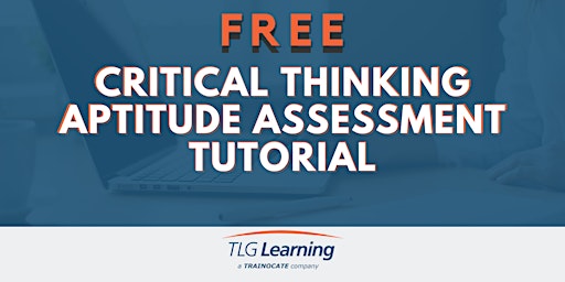 Primaire afbeelding van Critical Thinking Aptitude Assessment Tutorial