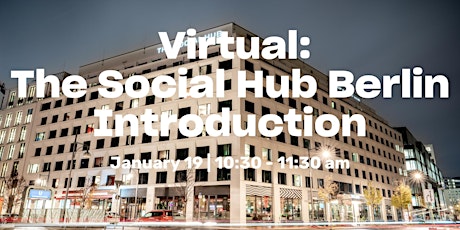 Imagen principal de Virtual: The Social Hub Berlin Intro