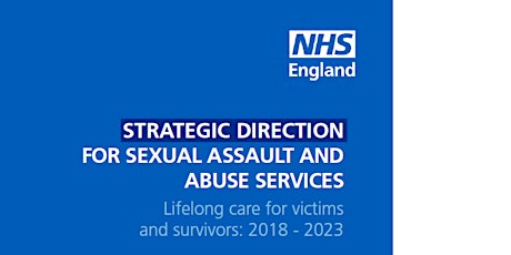 East midlands Sexual Assault and Abuse Services Strategy Event primary image