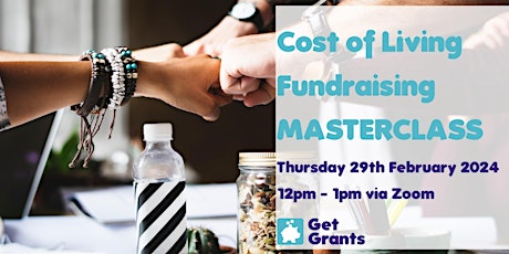 Cost of Living Fundraising MASTERCLASS primary image