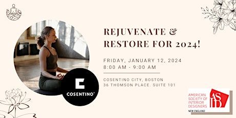 Rejuvenate & Restore for 2024! primary image