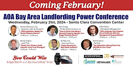 AOA Bay Area Landlording Power Conference primary image