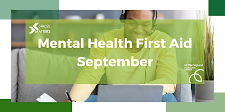 Mental Health First Aid Online: September