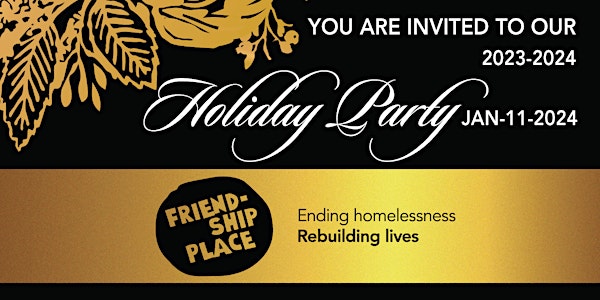 Friendship Place 2023-2024 Holiday Party