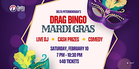 Imagem principal do evento Drag Bingo: Mardi Gras