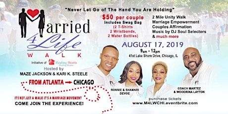 Married 4 Life Walk & Couples Mixer Chicago primary image