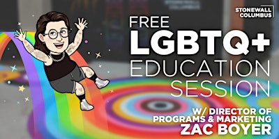 Primaire afbeelding van FREE LGBTQ+ Education Session