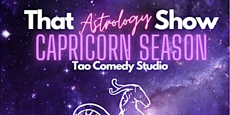 Imagem principal do evento Capricorn Comedy - That Astrology Show