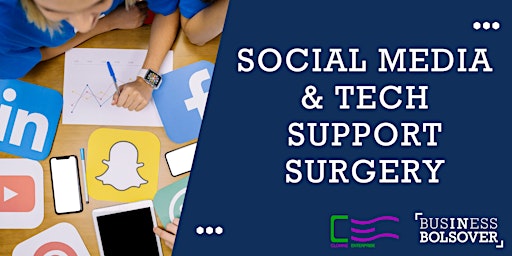 Imagem principal do evento Social Media & Tech Support Surgery