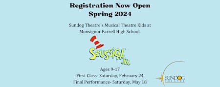 Image principale de Musical Theatre Kids Spring 2024- Seussical JR.