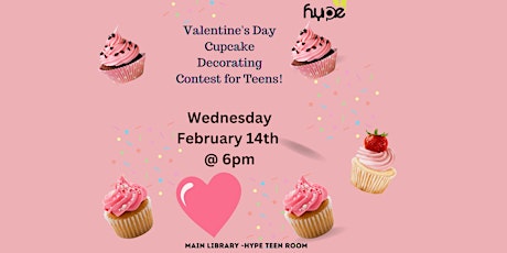 HYPE Valentine's Day Cupcake Decorating Contest primary image