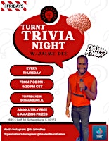 Primaire afbeelding van Turnt Trivia Nights at TGI Fridays