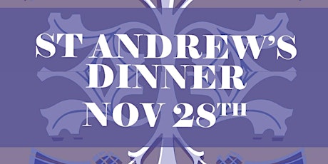 St Andrew's Celebration Dinner  primary image
